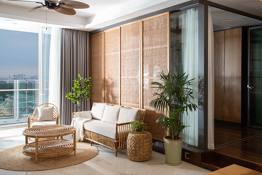 NHÀ ĐẸP NHỜ… MÂY TRE LÁ